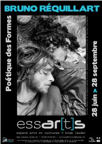 Exposition Bruno Réquillart : poétique des formes. Du 28 juin au 28 septembre 2014 à Bram. Aude.  13H00